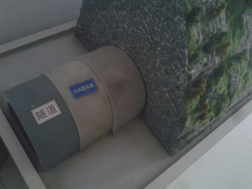 隧道施工3D效果模拟图